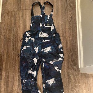 Women's Armada Size Medium Blue Ski or Snowboard Bibs